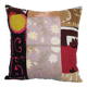 Vintage embroidered cushion cover 46x46 cm