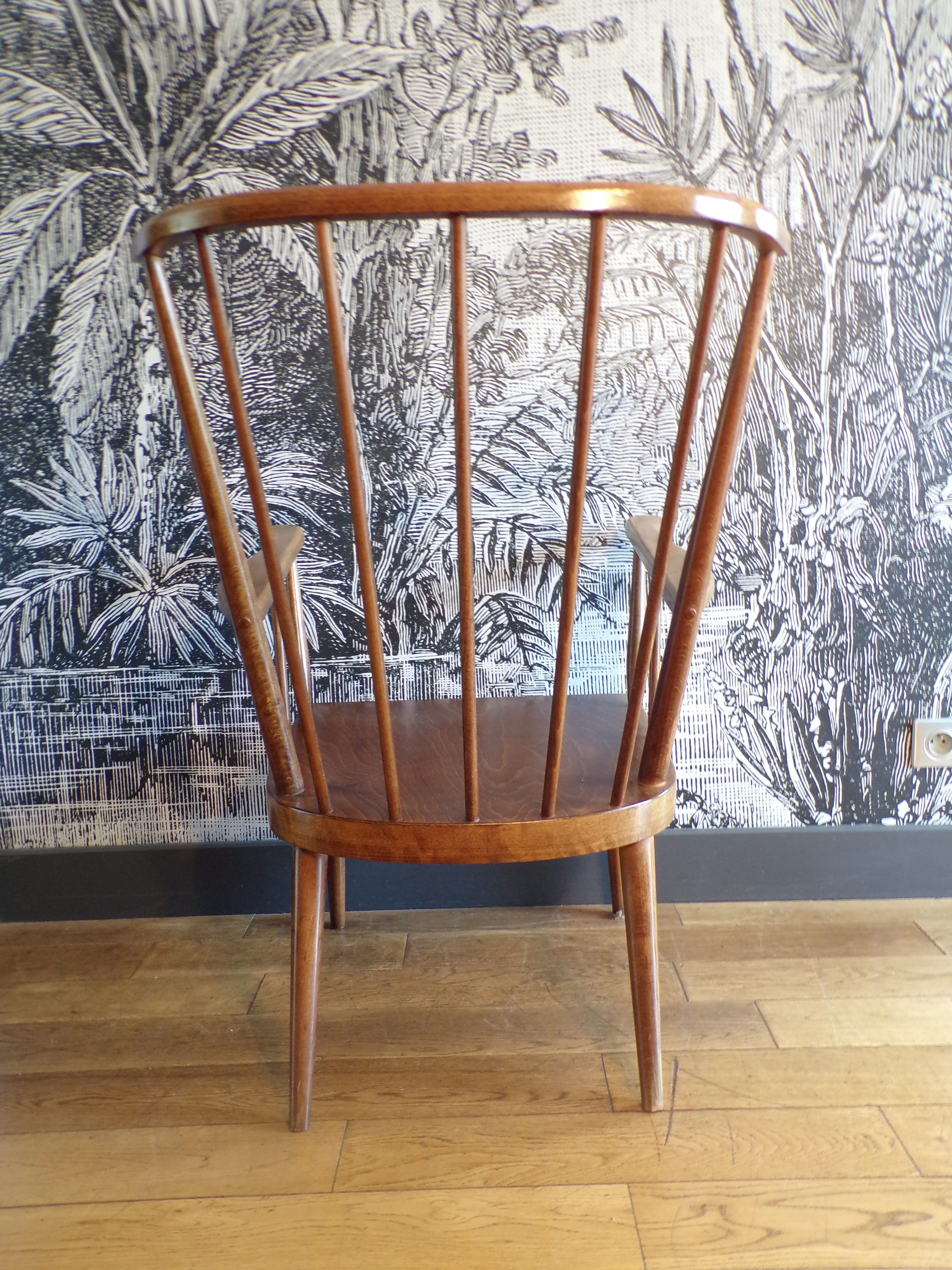 Baumann fan armchair