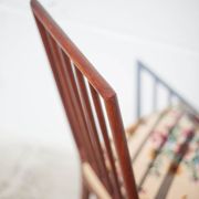 Wooden nurse chair with upholstery seat