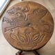 Antique carved Asian wooden gueridon – H 55 cm