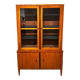 Vitrine Biedermeier en bois de cerisier, sud de l'Allemagne, 1830