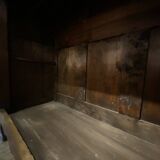 Solid wood wardrobe, country style