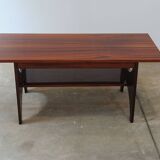 Mid century modern mahogany Coffee Table, 1970´s, Soviet Union