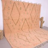 Traditional handmade carpet 250cm x 150cm Moroccan