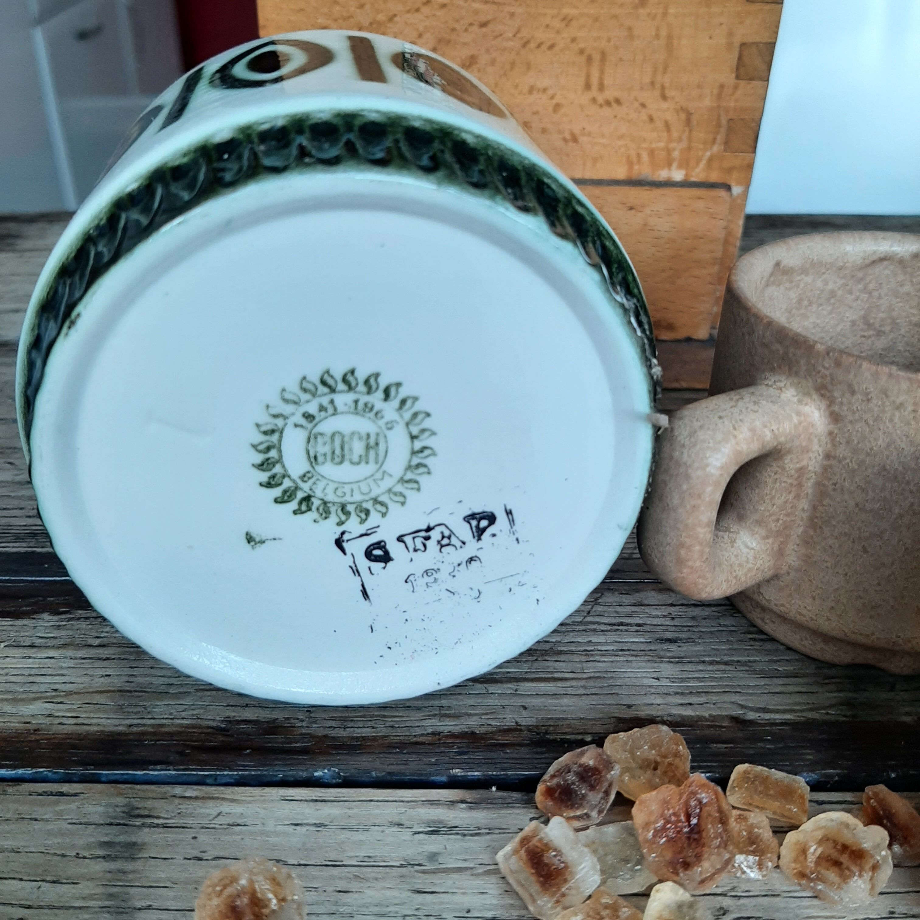 Ceramic pot Boch Belgium