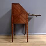 Rosewood and Mahogany Sloping Desk, Louis XVI Style – Mid-19th Century