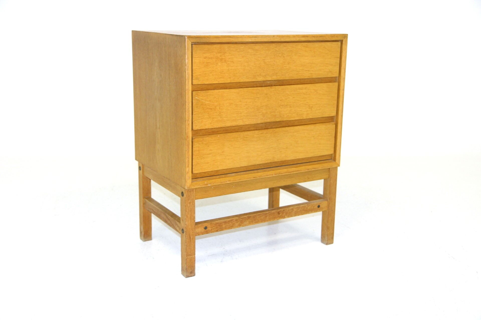 Oak chest of drawers, Sweden, 1970