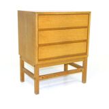 Oak chest of drawers, Sweden, 1970