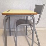 Vintage school desk and chair