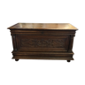 Oak chest, seventeenth century