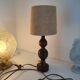 Lampe pied bois