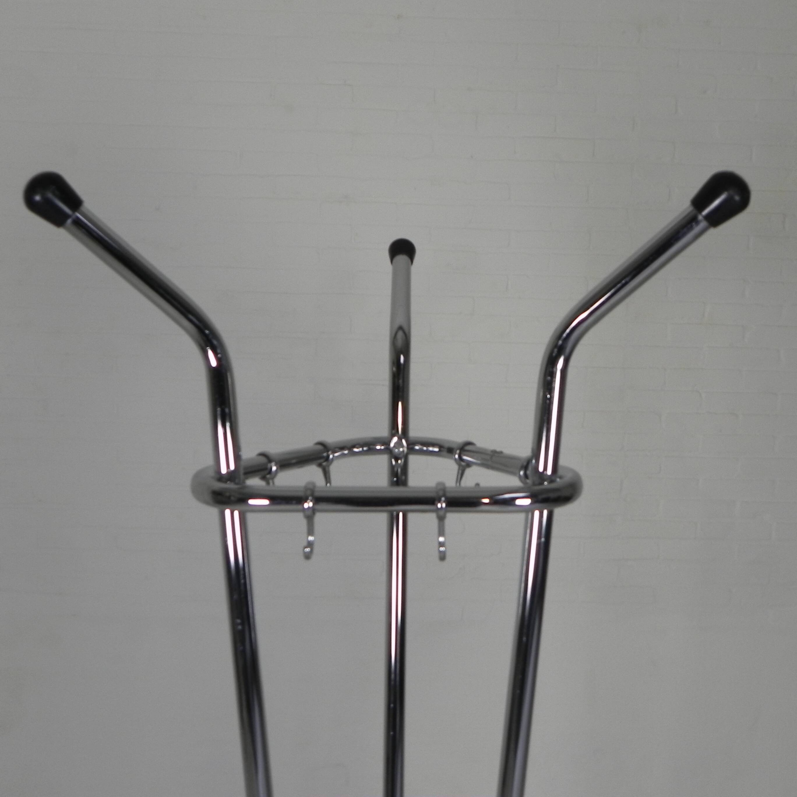 Sturdy standing Tubax coat rack, 1960s