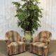 Pair of Napoleon III style crapaud armchairs - work from the 1950s