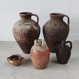 Terracotta amphora (clear) H:42cm