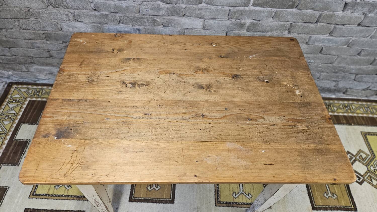 Small vintage farmhouse table
