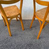 Two Baumann bistro chairs 56