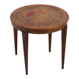 Artistic side table signed by Simone – Unique piece, 1950s