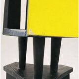 Postmodern Memphis floor lamp, circa 1980.