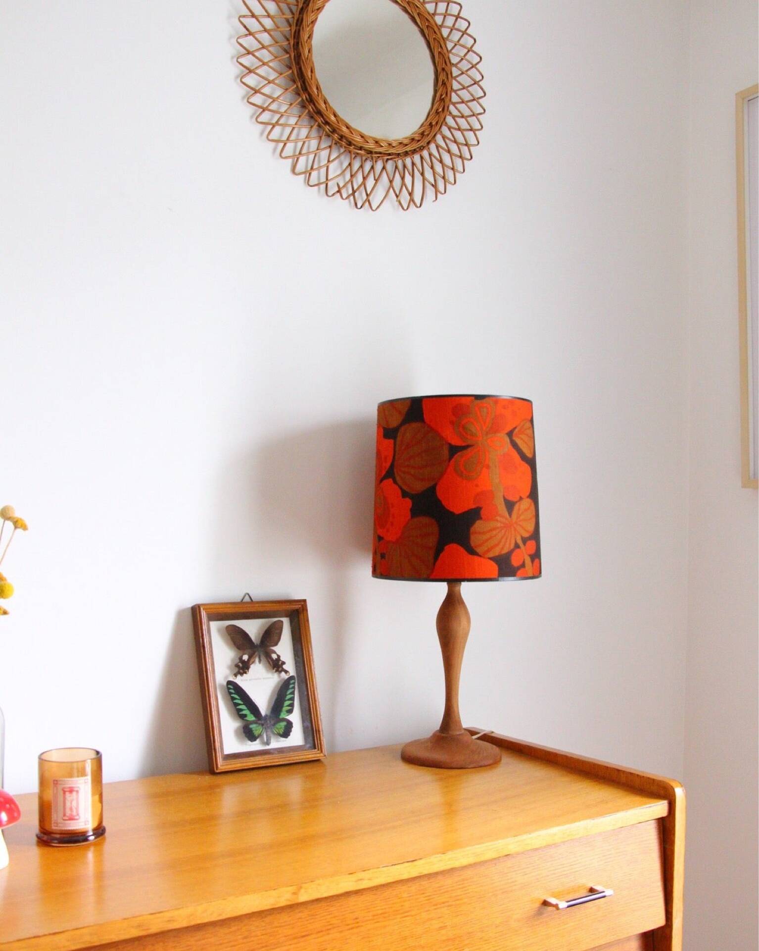 Lampe sur pied années 70