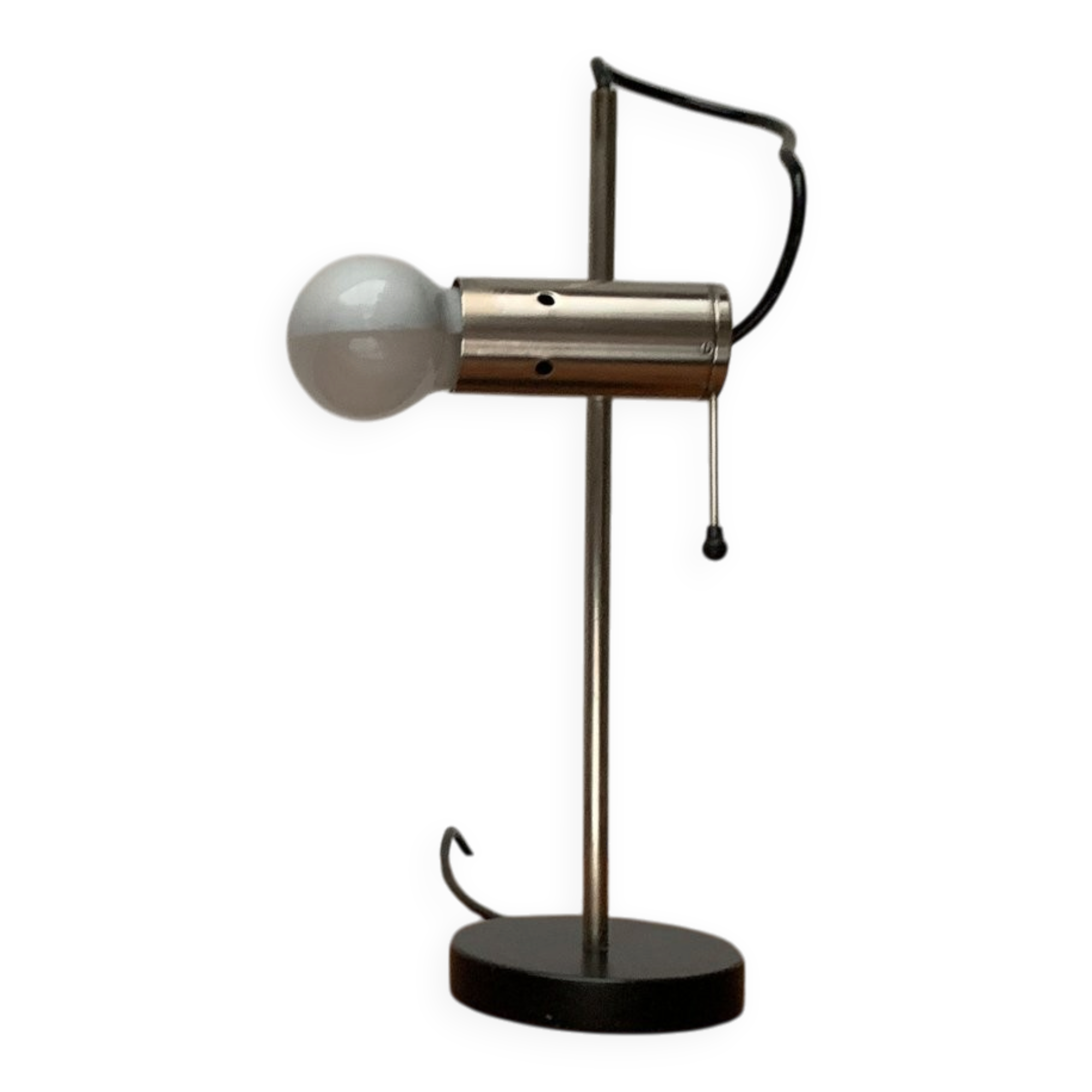 Italian table lamp model 251 from the mid-century by Tito Agnoli for Oluce, 1950s.