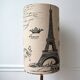 Lampshade with Eiffel Tower motif, Paris
