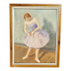 Tableau of an Art Deco dancer by Gontran Sedille