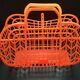 Vintage plastic shopping basket
