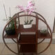 Vintage rattan shelf