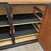 Meuble d’atelier en cèdre Milieu XXème