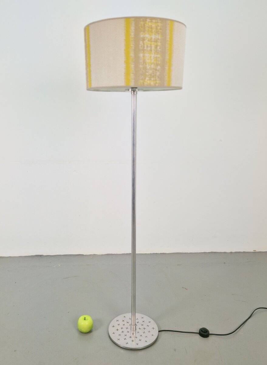 Vintage Chrome Aluminum Floor Lamp from Habitat, United Kingdom, 1990s