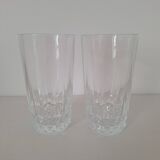 Verres à eau ou apéritif en cristal