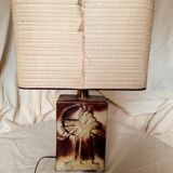 1980s ceramic archers lamp