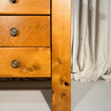 Elm chest of drawers