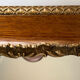 Antique moulded wooden mirror 54 x 47 cm
