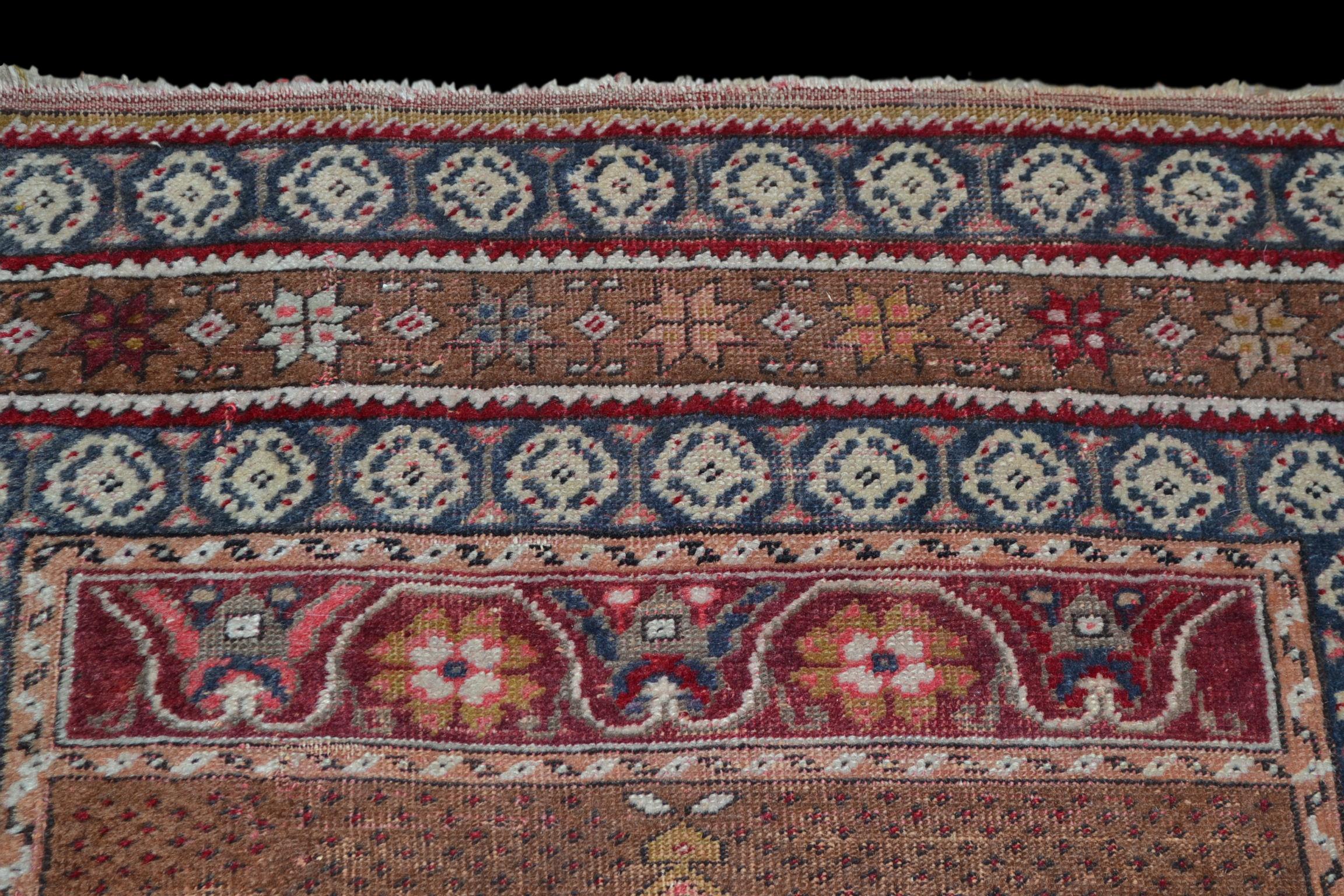 Kiz-bergama nuptial carpet, Anatolia, Turkey, 108 cm x 163 cm, circa 1920