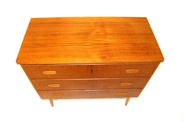 Commode scandinave en teck, Suède, 1960