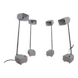 Adjustable Lampette Table Lamps from Briloner Lights, 1970s, Set of 2