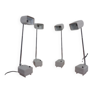 Adjustable Lampette Table Lamps from Briloner Lets, 1970s, Set of 2