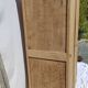 Parisian wardrobe in raw wood