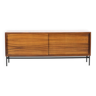 Sideboard in wood and metal, Italy, 1960s.