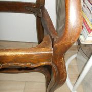 2 armchairs/cabriole style Louis XV
