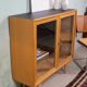 Vintage display cabinet, chest of drawers, sideboard, oak, Danish Mid Century