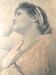 Henri Ryland, Portrait of a young woman, engraving, nineteenth century