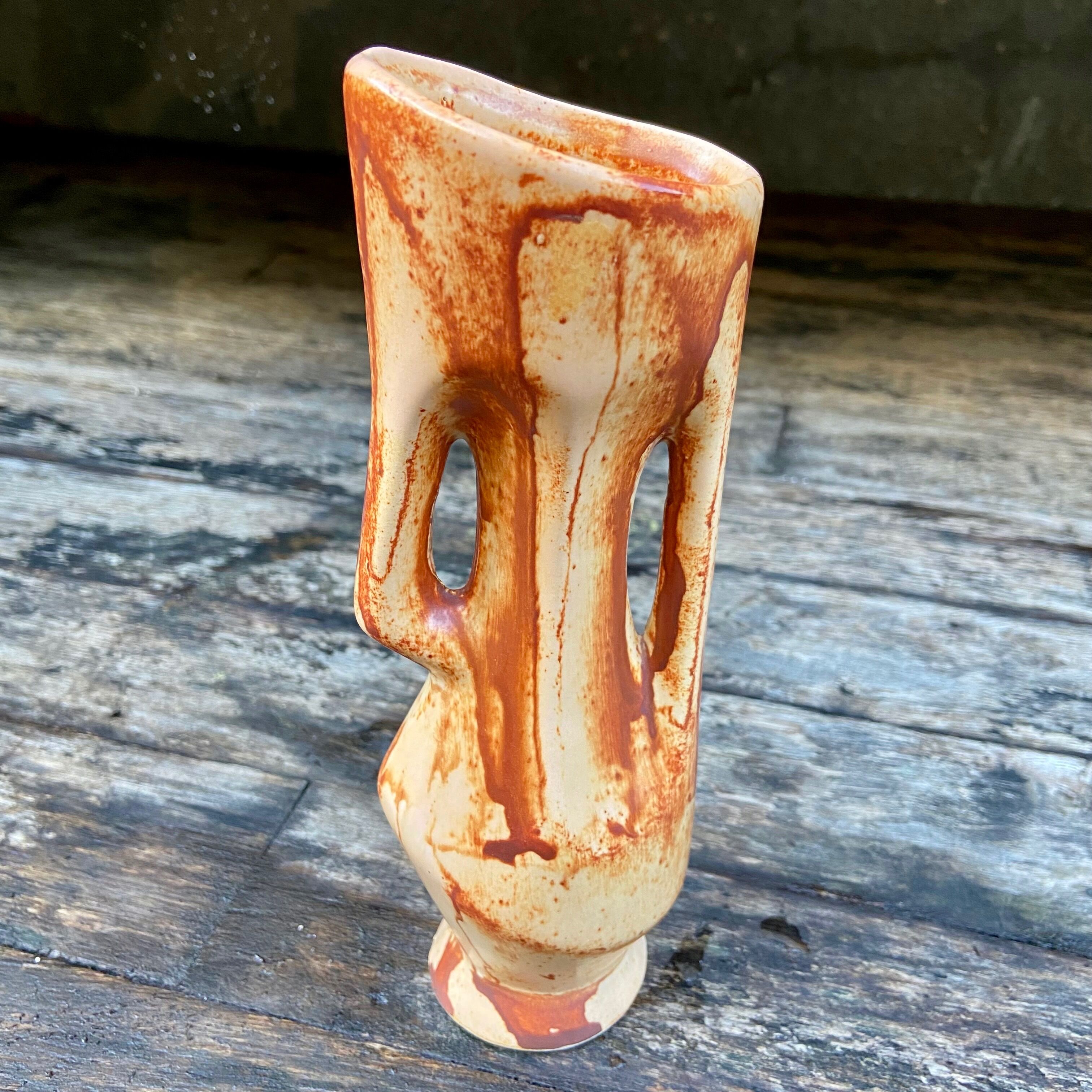 Ceramic vase Vallauris-60s