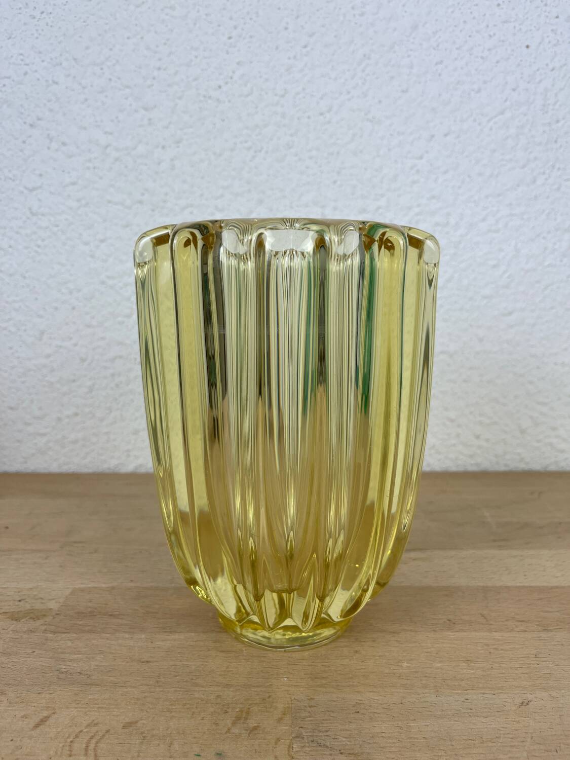 Vase art déco Pierre d’Avesn jaune