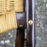 Paire de fauteuils pliants mod. Ninfea par Gio Ponti Prod. Reguitti, Italie, 1958
