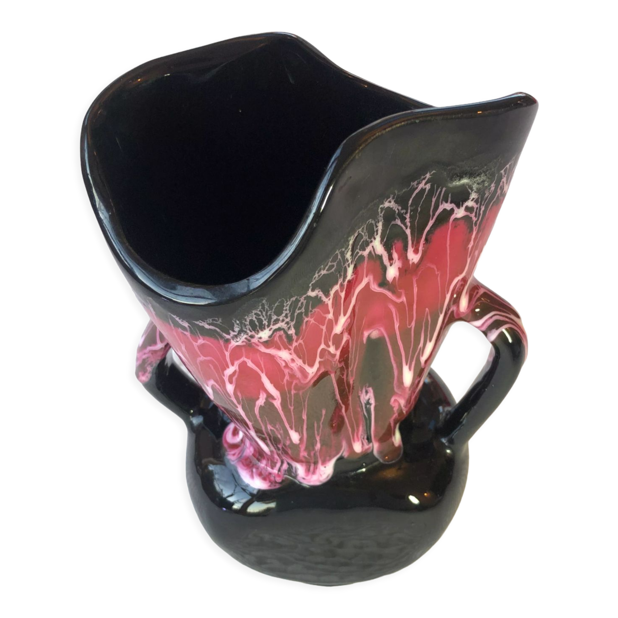 Vallauris foam ceramic vase