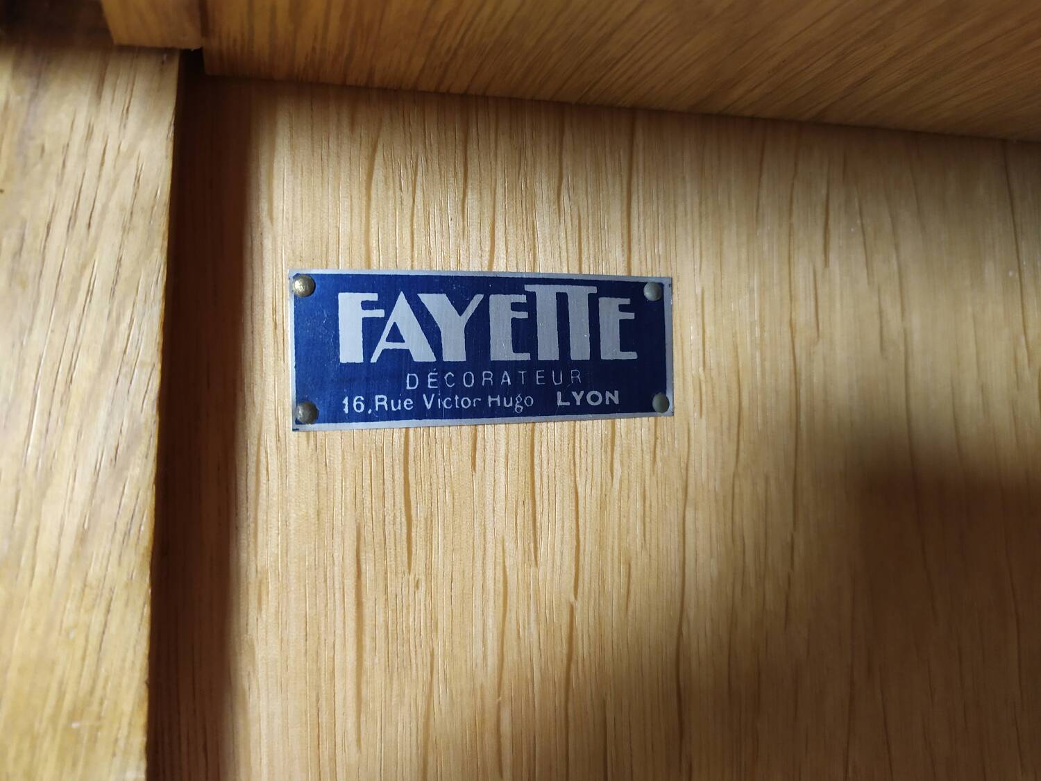 Vintage oak enfilade