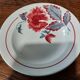 Pair of deep plates Sarreguemines Cuivror 20th century