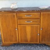 Mado buffet, pink marble tray